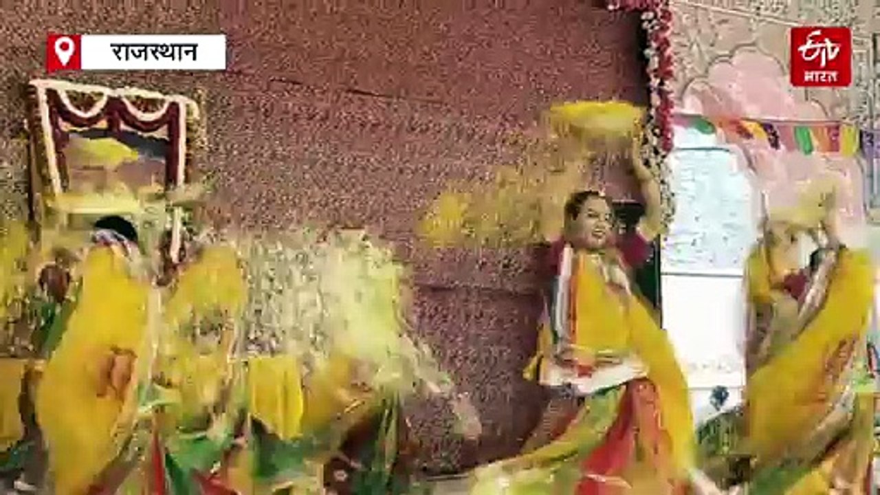 गोविंद के दरबार में फागोत्सव: कलाकारों ने भक्ति, संगीत, नृत्य और पुष्पों से ठाकुर जी को रिझाया