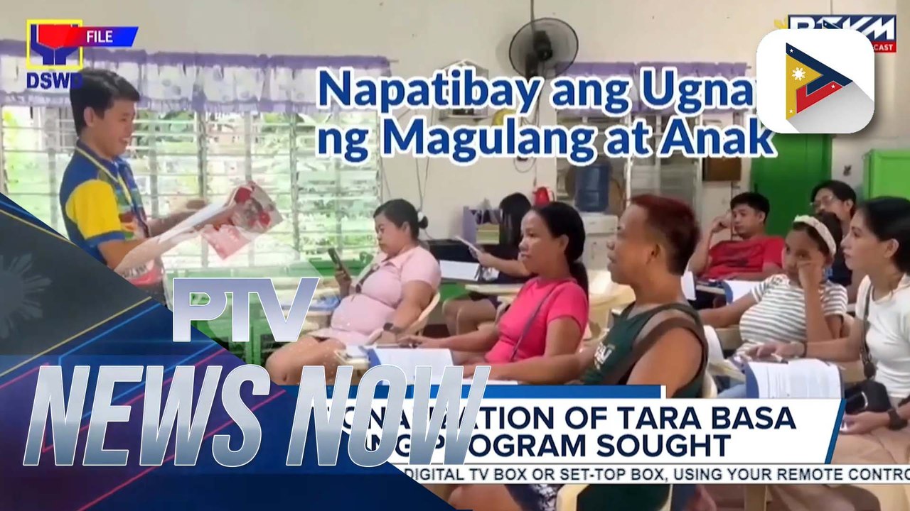 Institutionalization of Tara, Basa! tutoring program sought