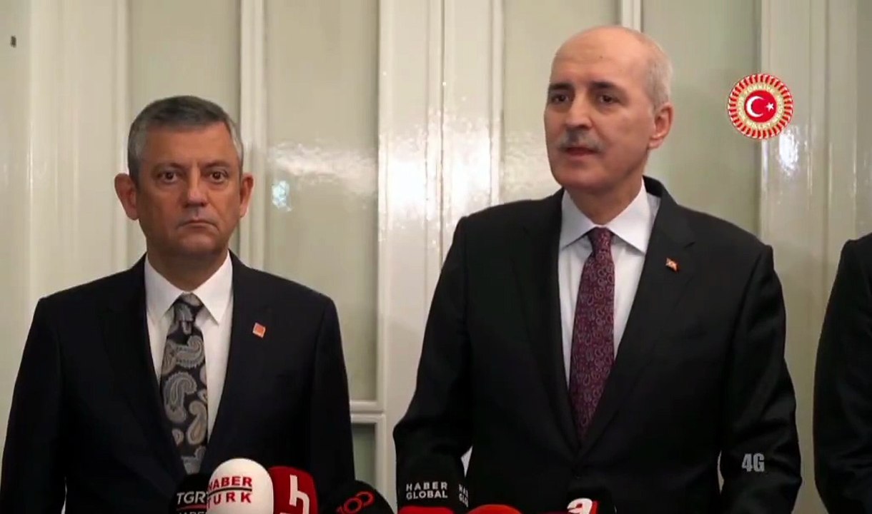 Numan Kurtulmuş, Özgür Özel'le görüştü