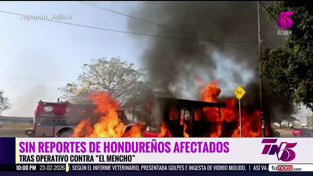No hay hondureños afectados en Jalisco tras muerte de El Mencho