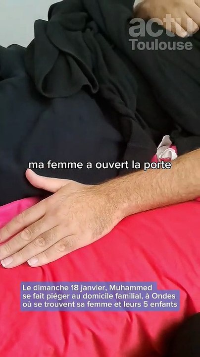 VIDEO. Visé par des tueurs à gages engagés par sa belle-soeur près de Toulouse, Muhammed raconte