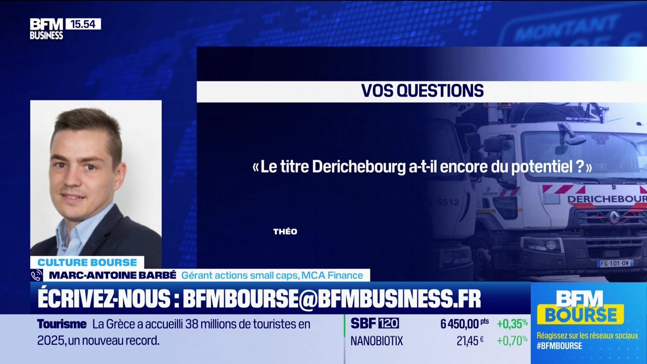 Culture Bourse : "Le titre Derichebourg a-t-il encore du potentiel ?", par Julie Cohen-Heurton - 24/02