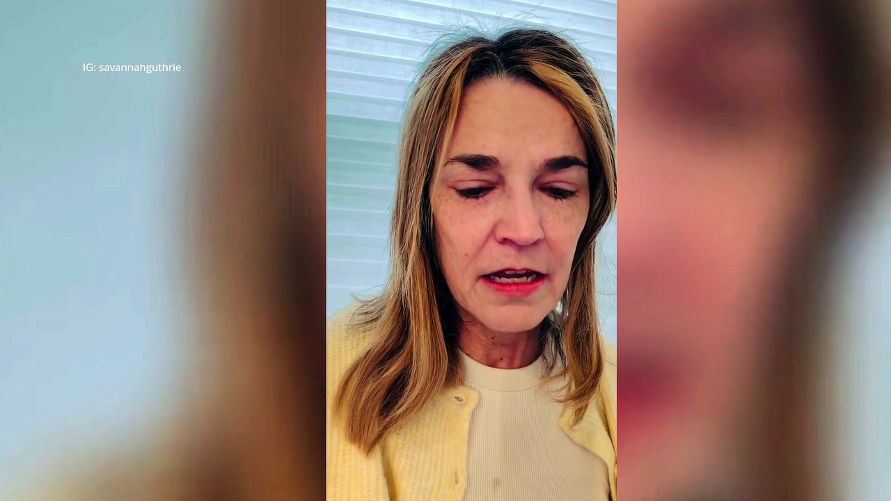 Savannah Guthrie delivers a powerful message and admits that her mother may no longer be alive