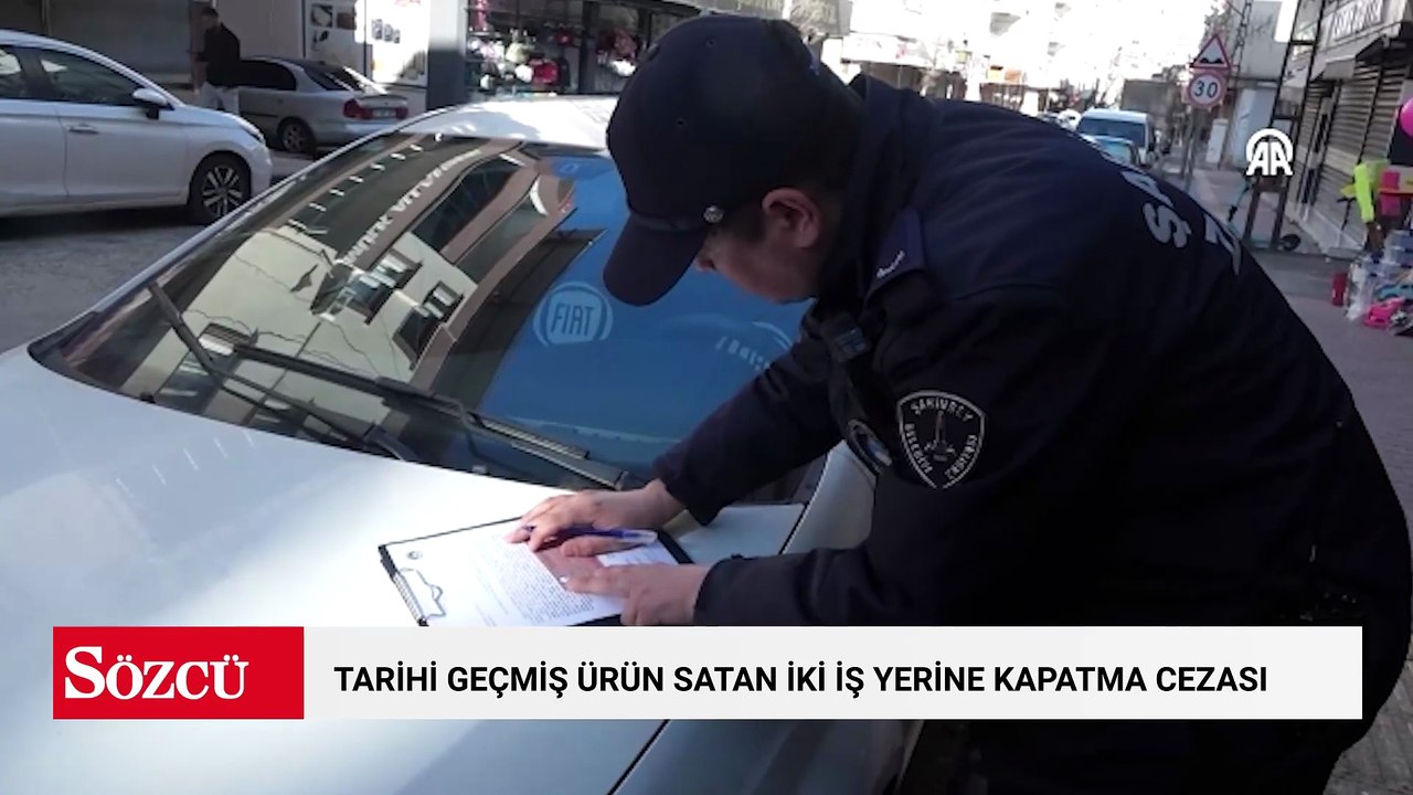 Gaziantep'te son kullanma tarihi geçmiş ürün satan iki iş yerine kapatma cezası
