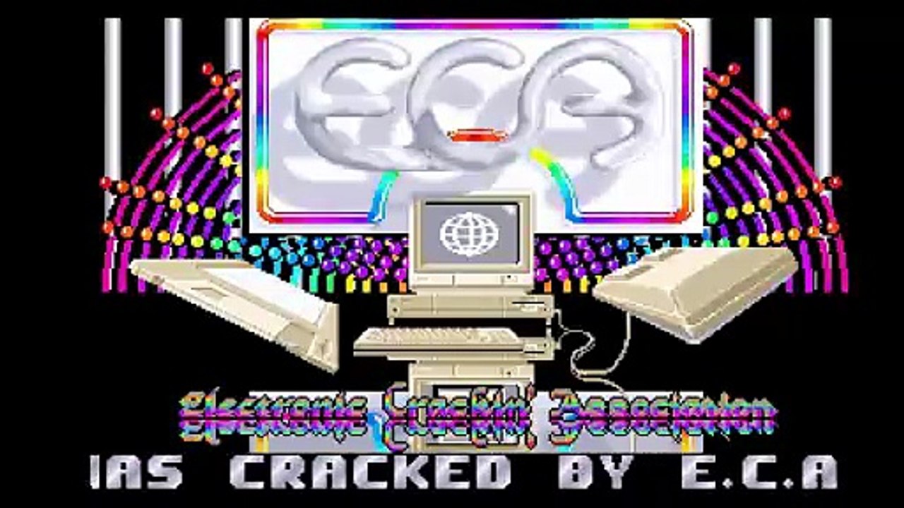 Amiga Cracktro Superbase Professional 1.0 by E.C.A