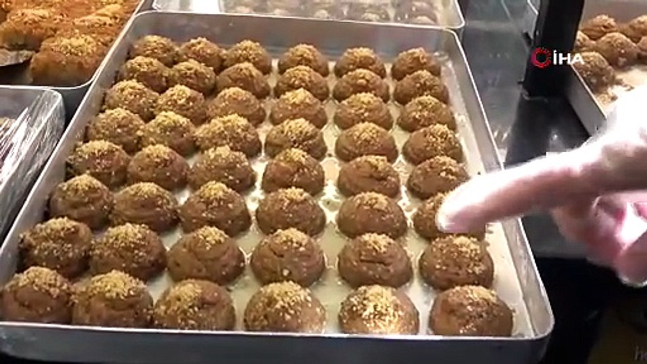 Giresun’da fındıklı tatlılar Ramazan sofralarına lezzet katıyor