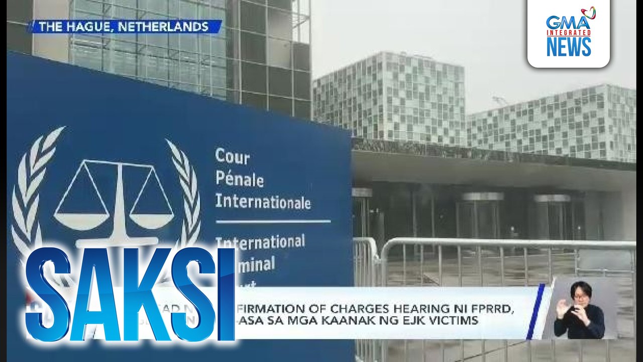 Mga abugado ng EJK victims, naniniwalang may sapat na ebidensya para mauwi sa paglilitis ang kaso ni FPRRD | Saksi