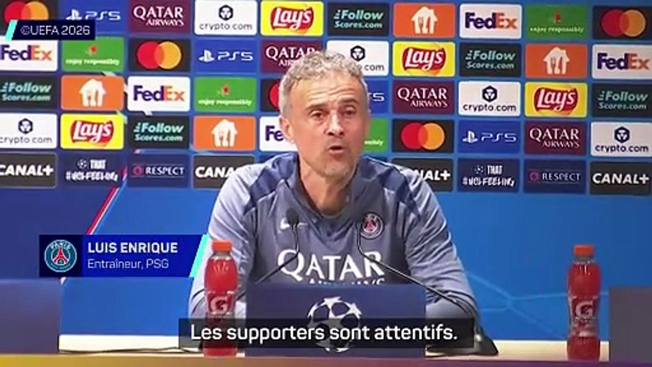 Luis Enrique : "Ce sera un match très difficile"