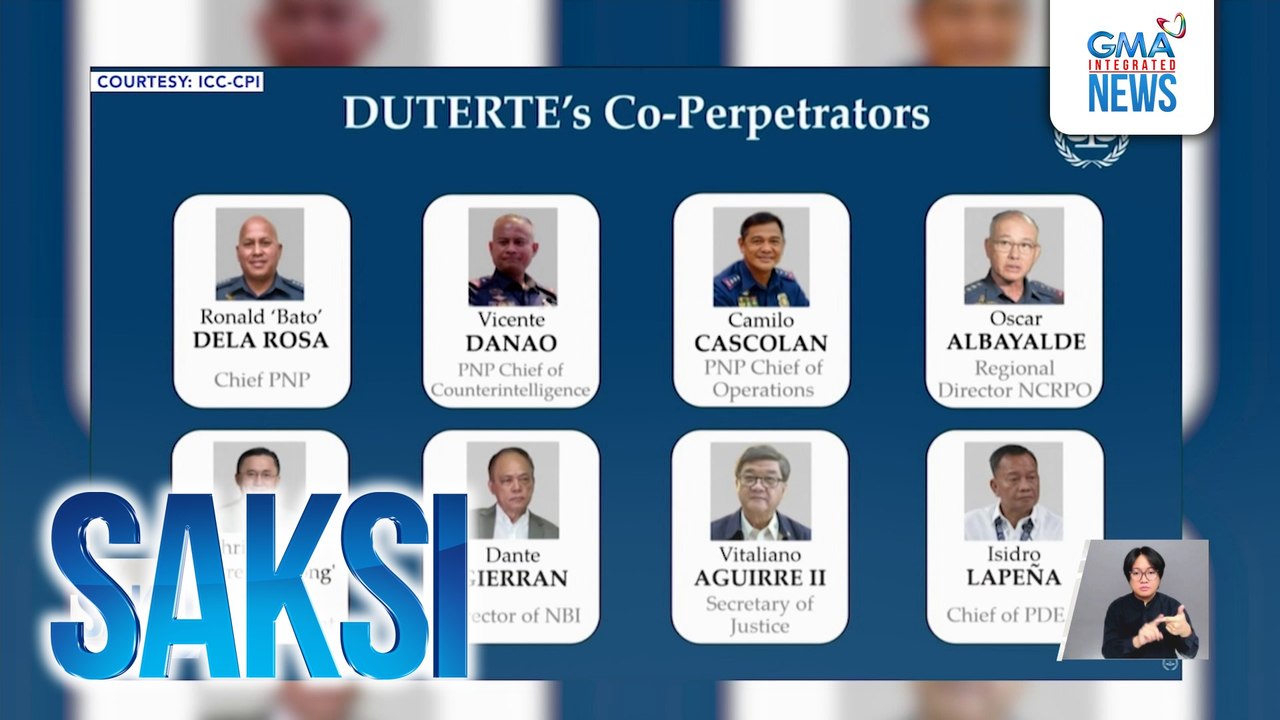 Prosecution cites Espinosa, delos Santos killings in confirmation of charges hearing | Saksi