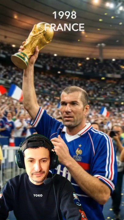 🏆 Qui sera le prochain vainqueur de la coupe du monde ? #coupedumonde #zidane #ronaldo