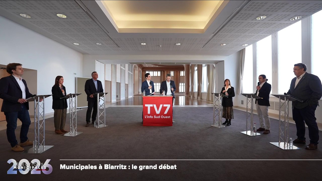 Sport, Logement, Stérin : les moments forts du débat pour l’élection municipale à Biarritz