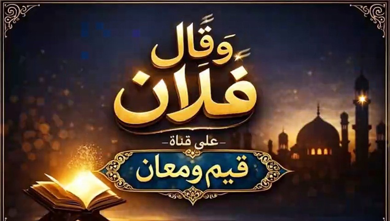 قصة واقعية.. كيف قتل زوجته بعد ثلاثة أشهر من الزواج بسبب كلمة؟ | قصة تهزّ القلوب | #وقال_فلان