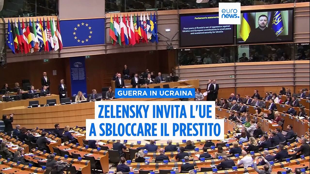 Von der Leyen: prestito di 90 miliardi di euro per l'Ucraina si farà "in un modo o nell'altro"