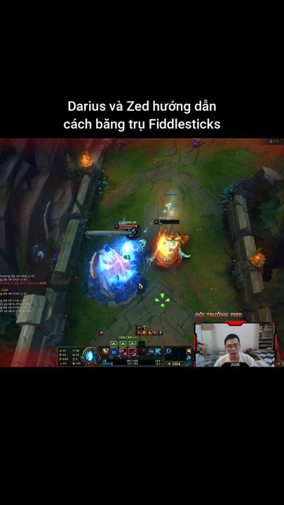 Darius và Zed hướng dẫn cách băng trụ Fiddlesticks #darius #fiddlesticks #lienminhhuyenthoai #leagueoflegends #knightriseky