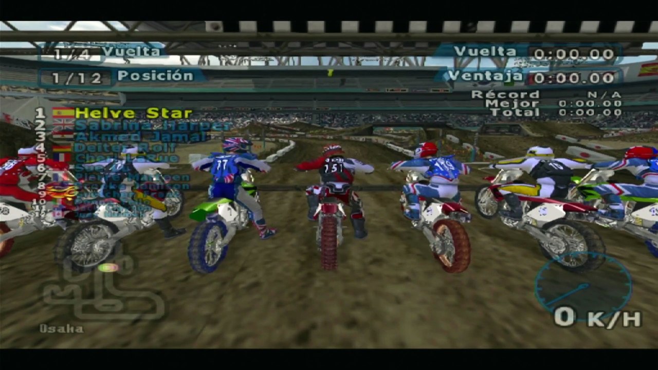 MX World Tour PS2 - Modo Carrera - Parte 17 - PS3 Super Slim