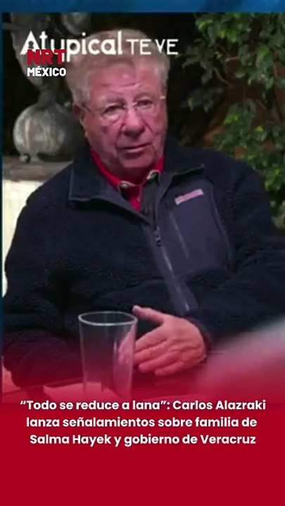 ⚖️“Todo el negocio se reduce a una palabra, lana”, expresó Carlos Alazraki al referirse a presuntos contratos millonarios en Veracruz. En sus declaraciones mencionó a la familia de Salma Hayek, lo que generó debate y diversas reacciones en redes sociales.