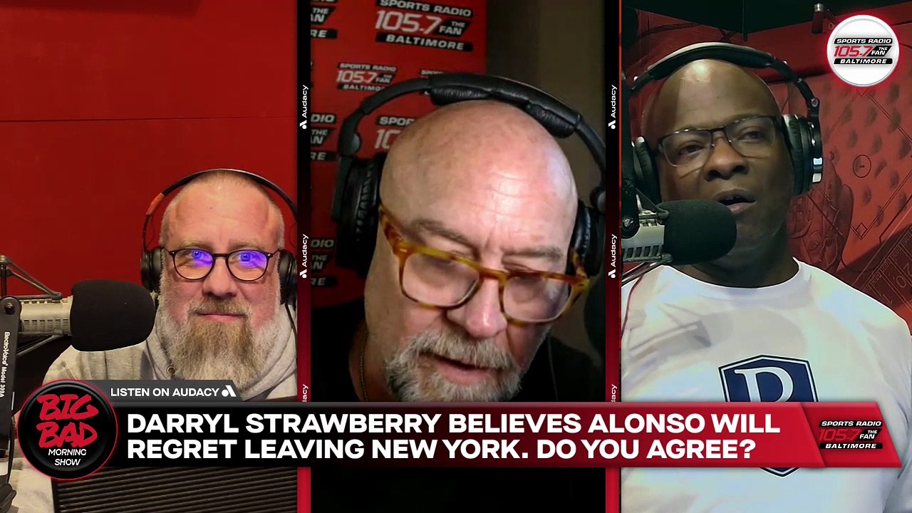 Daryl Strawberry says Pete Alonso will regret leaving the Mets. Do you agree? | Big Bad Morning Show