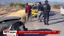 Aparatosa v0lcadura en la carretera estatal N° 20 deja mujer inc0nsciente