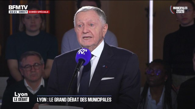 Municipales à Lyon: Je crois à une ville rassemblée, un Lyon heureux , déclare Jean-Michel Aulas (Cœur Lyonnais)