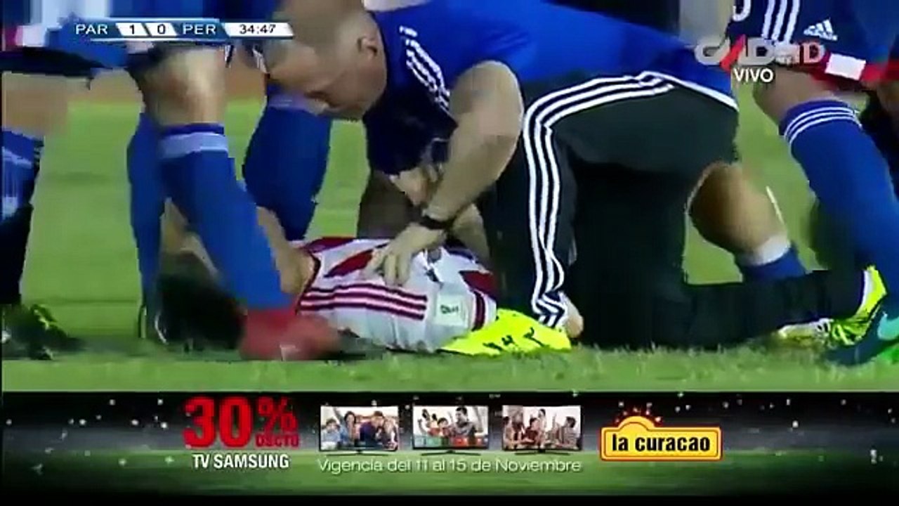 PARAGUAY VS PERÚ (1 - 4)  PARTIDO COMPLETO HD  Eliminatorias Rusia 2018  Fecha 11