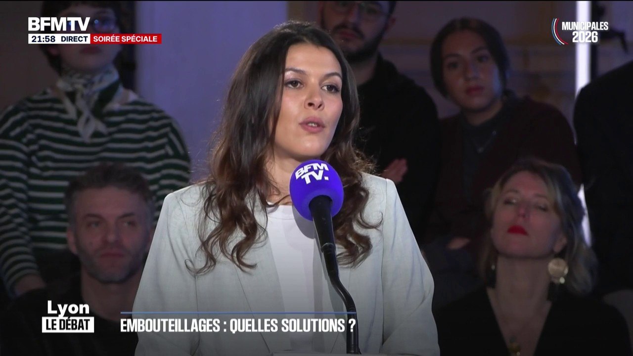 Embouteillages à Lyon: Anaïs Belouassa-Cherifi (LFI) assure qu'il n'est pas possible de "mettre en place" une ZFE s'il n'y a pas "les infrastructures nécessaires"