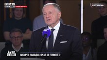 Jean-Michel Aulas (Cœur Lyonnais), ancien président de l'OL, et candidat à la mairie de Lyon, affirme "qu'il n'y a eu aucun laxisme" lors de son mandat avec l'équipe sportive