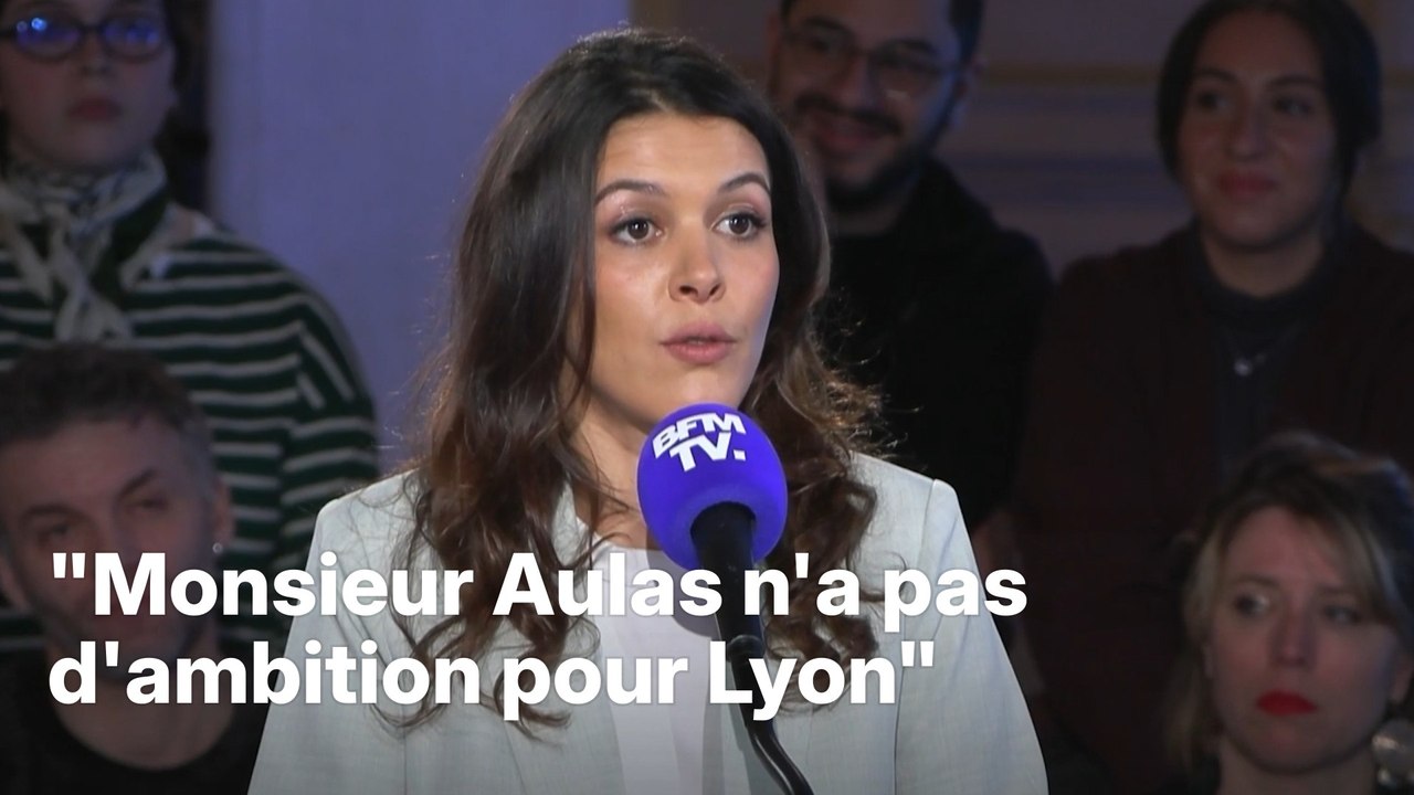 En cas de second tour face à Jean-Michel Aulas, Anaïs Belouassa-Cherifi (LFI) propose une fusion avec Grégory Doucet