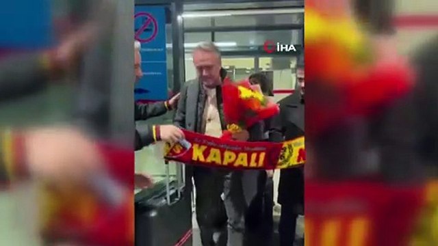 Kayserispor’un yeni teknik direktörü Erling Moe kente geldi | Ajansspor | IHA