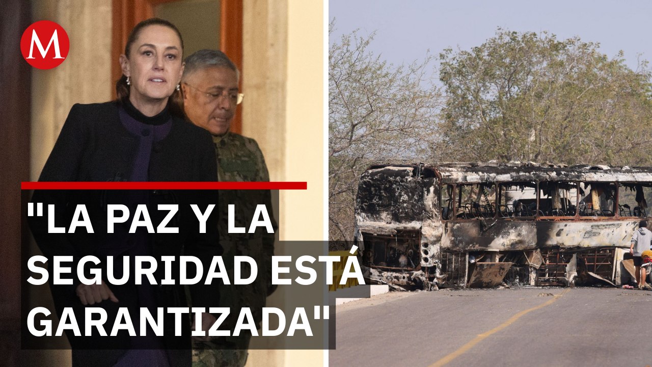 Sheinbaum mantiene operativo tras fin de 'El Mencho'
