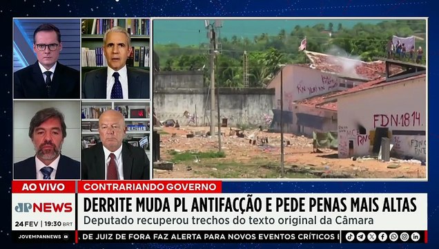 Derrite contraria governo e endurece PL Antifacção