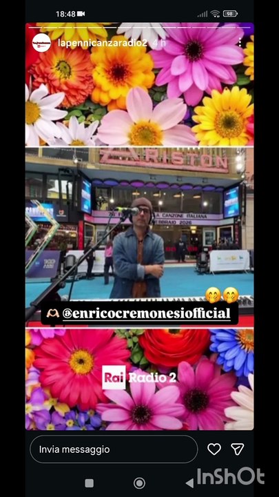 La pennicanza con Fiorello e bigio w sanremo