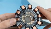 Suspended Arc Reactor: DIY Floating and Spinning LED