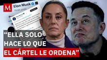 Elon Musk publica controvertido comentario sobre Claudia Sheinbaum tras la captura de 'El Mencho'