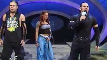Edge, Christian, Jackie vs Hardy Boyz & Lita