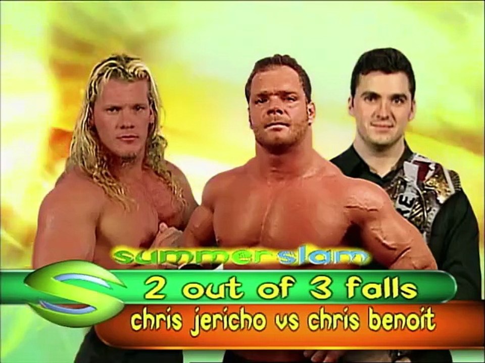 Chris Jericho vs Chris Beniot - WWF Summerslam 2000