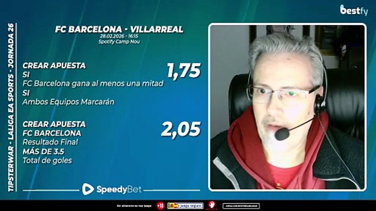 ster War #23: Lluvia de goles en Barça vs Villarreal, derbi Sevillano en llamas y Madrid vs Getafe con mucho en juego