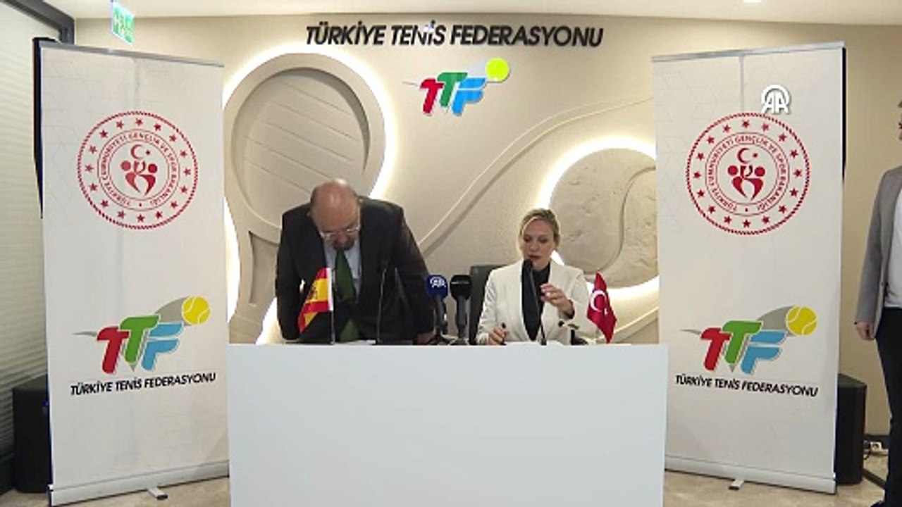 Türkiye Tenis Federasyonu, İspanya Kraliyet Tenis Federasyonu ile iş birliği anlaşması yaptı | Ajansspor | AA