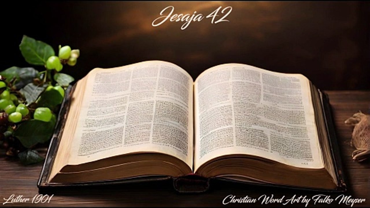 Die Bibel am Freitag, dem 27. Februar 2026 - Jesaja 42