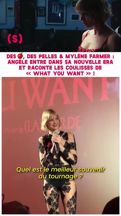 Il fait chaaaaud ❤️🔥 Ça y est, Angèle est officiellement de retour ! « What you want » est désormais dispo partout, et hier lors de l’avant-première du clip à Paris, elle a raconté comment ce titre était né. @angele_vl @la.horde @etjusticepourtous #
