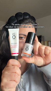 Le froid = teint terne ❄️Du coup j’ai testé ce duo vitamine C + peeling doux de @ENO, Laboratoire Codexial et honnêtement… ma peau n’a jamais été aussi lumineuse en hiver ✨