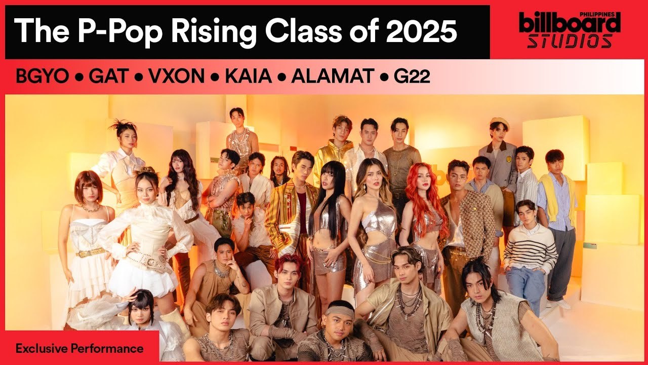 BGYO, GAT, VXON, KAIA, Alamat, and G22 perform Live on Billboard Philippines Studios