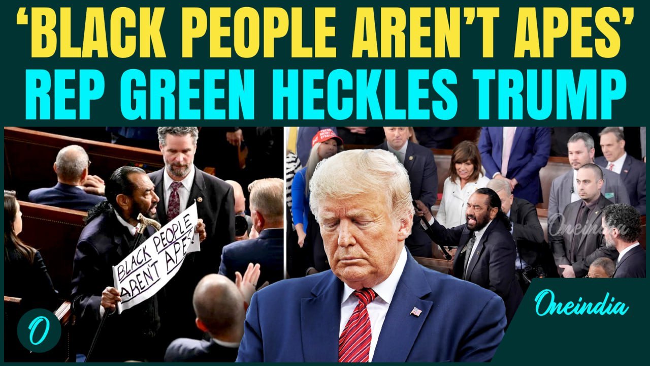 Trump's Union Address 2026: Rep. Al Green DRAGGED Out Of Senate 2026 After Heckling Trump Again