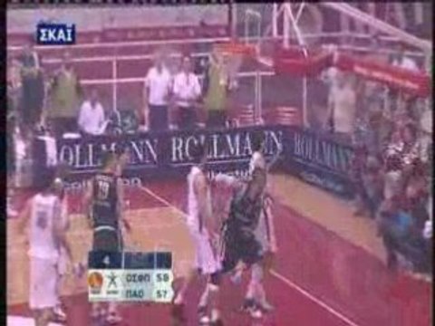 Olympiakos-Panathinaikos 4th match Final A1 last seconds