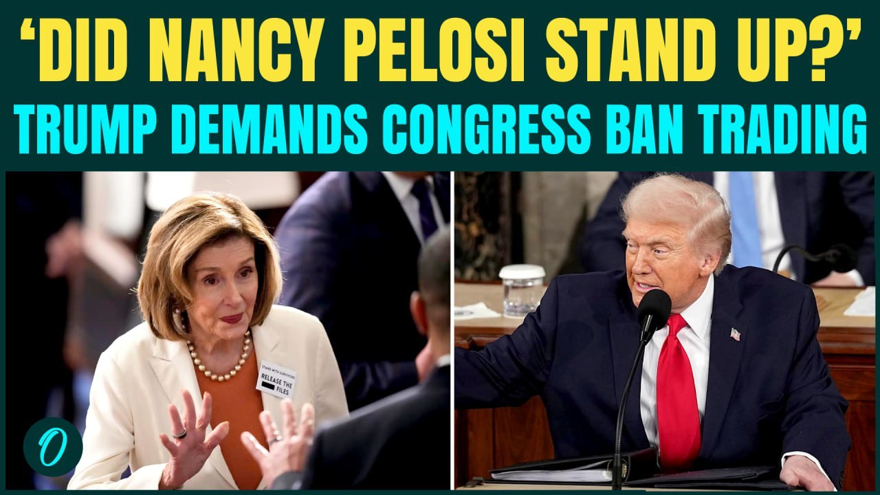 Trump's State Of Union Address: Trump vs Pelosi ERUPTS During Speech | Insider Trading Ban On Cards