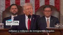 Trump destaca bajo número de migrantes en frontera sur