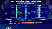 LƯỢT TRẬN THỨ 5 VÒNG BẢNG UEFA CHAMPIONS LEAGUE 2021/22 | Trailer trên Truyền Hình FPT Play