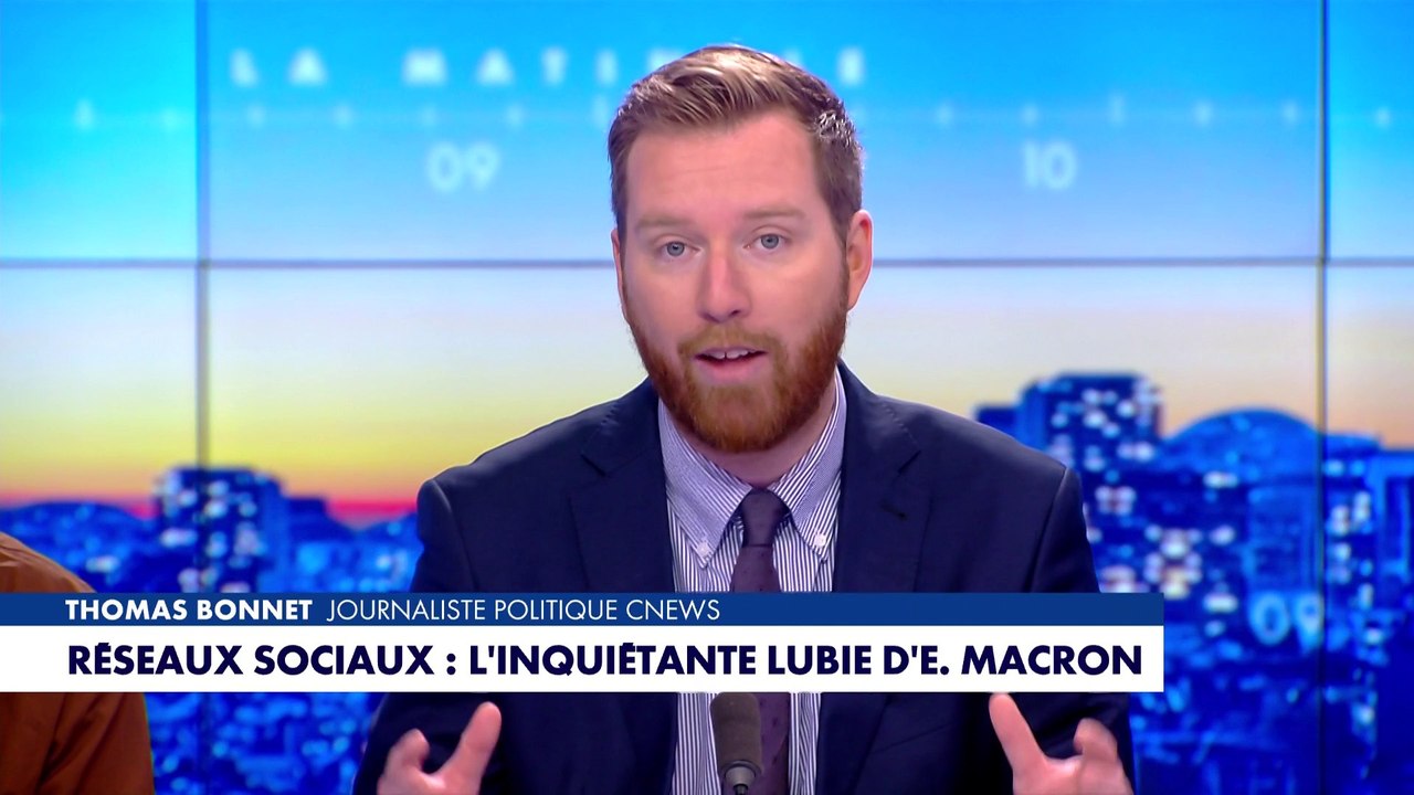 L'édito de Thomas Bonnet : «Réseaux sociaux : l'inquiétante lubie d'Emmanuel Macron»