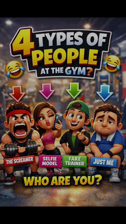 Types of People at the Gym (3D Cartoon Comedy) 😂