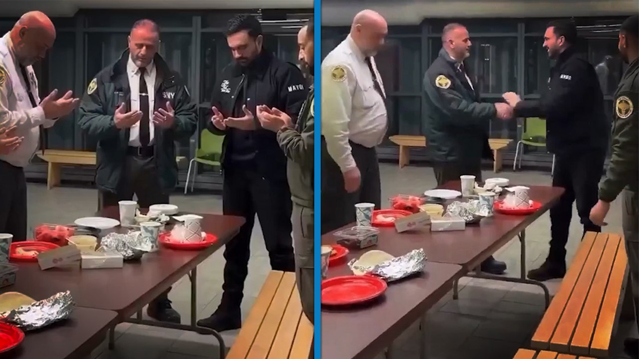 New York Belediye Başkanı Mamdani, Müslüman personelle sahur yaptı
