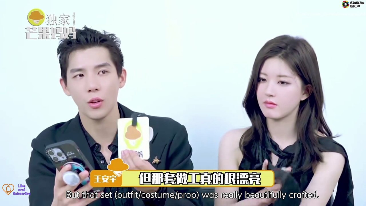 This Interview Made Everyone Fall in Love｜Wang Anyu × Zhao Lusi Engsub